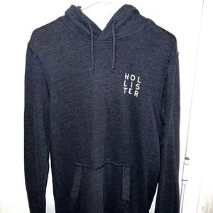 Blue Hollister Lightweight Hoodie